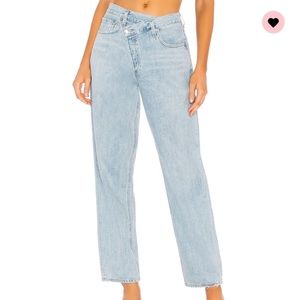 Agolde Criss Cross Upsized Jeans